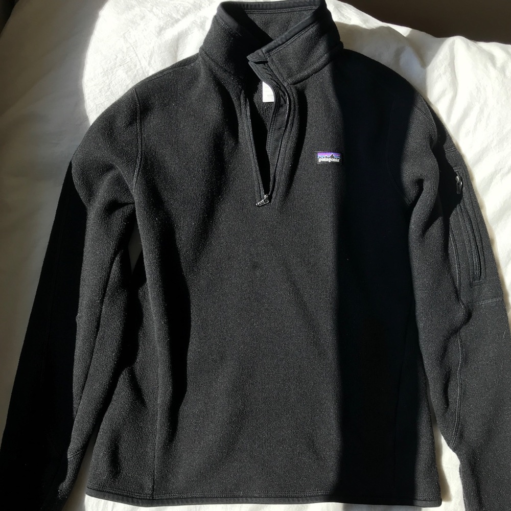 Black Quarter Zip Patagonia